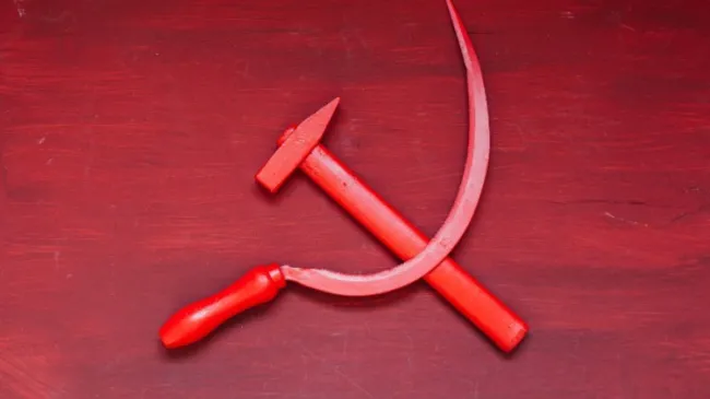 communist hammer and sickle